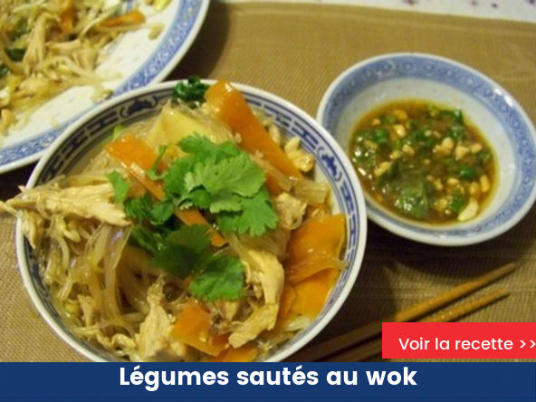 Légumes sautés au wok